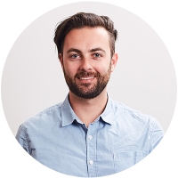 Staff member Peter Vigilante at Ento