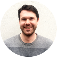 Staff member Richard Eaves at Ento