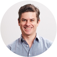 Staff member Simon Hudson at Ento