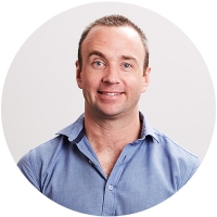 Staff member Simon Shanks at Ento