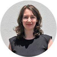 Staff member Bel Godby at Ento