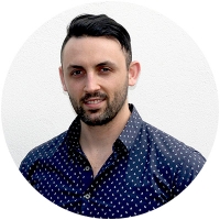 Staff member Daniel Jones at Ento