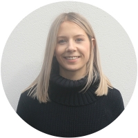 Staff member Jess Paul at Ento