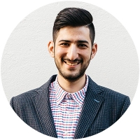 Staff member Noam Jacoby at Ento