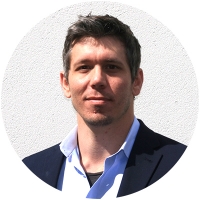 Staff member Rob Martens at Ento