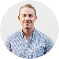 Staff member Scott Burcher at Ento