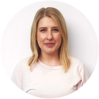Staff member Amie McAndrew at Ento