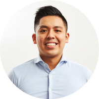 Staff member Ken Le at Ento