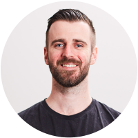 Staff member Sean Bullock at Ento