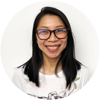 Staff member Michelle Low at Ento