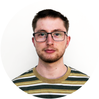 Staff member Felix Crotty at Ento