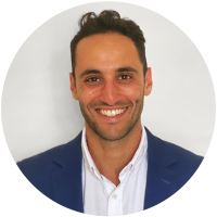 Staff member Robbie Sita at Ento