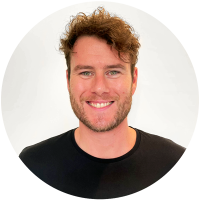 Staff member Ollie Salisbury at Ento