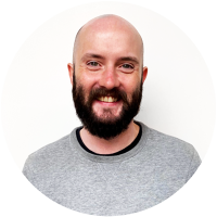 Staff member Robin West at Ento