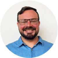 Staff member Philip Rochecouste at Ento