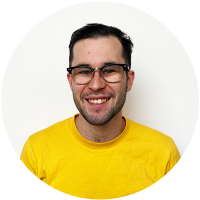 Staff member Nathan Black-Otterspoor at Ento