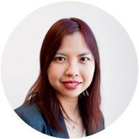 Staff member Melanie Yeoh at Ento